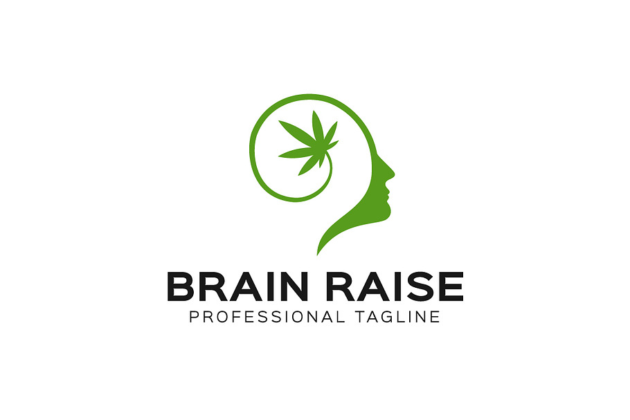 Brain Raise Logo Template in Logo Templates - product preview 8