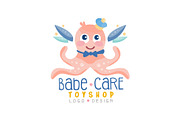 Babe care toyshop logo design