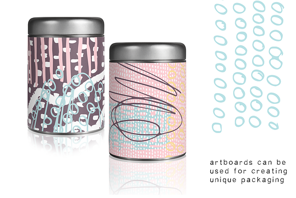 Abstract shapes. Collages & patterns in Patterns - product preview 2