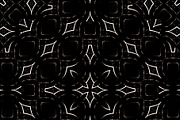Dark Geometric Decorative Seamless P