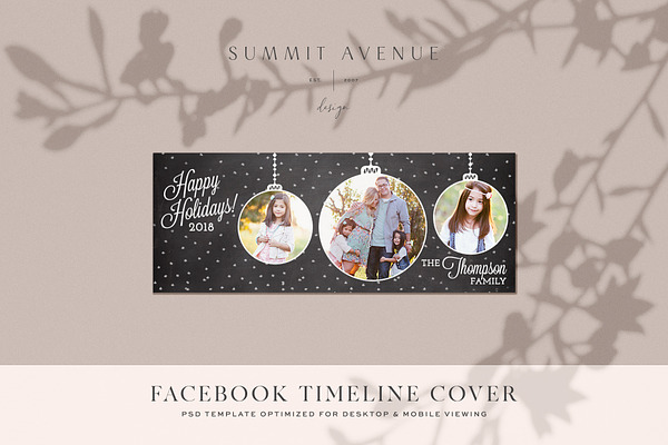 Holiday Facebook Timeline Cover