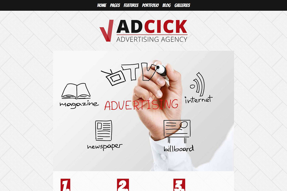 Adcick - Advertising Agency WP Theme in WordPress Business Themes - product preview 8