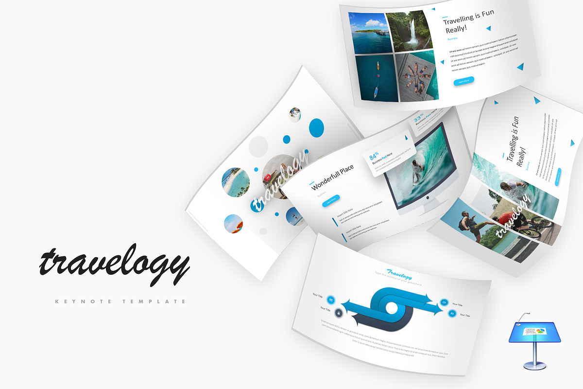 Travelogy - Keynote Template in Keynote Templates - product preview 8