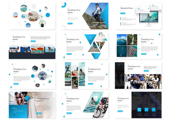 Travelogy - Keynote Template in Keynote Templates - product preview 1