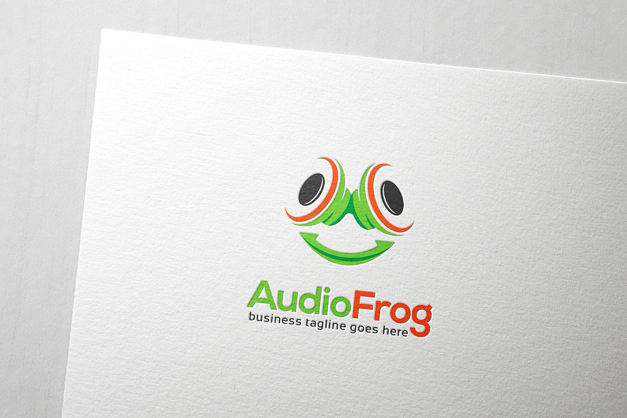Audio Frog Logo in Logo Templates - product preview 8