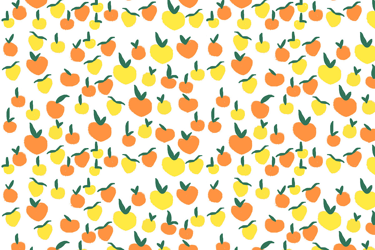 Lemons and Oranges Handmade Pattern in Patterns - product preview 8