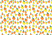 Lemons and Oranges Handmade Pattern