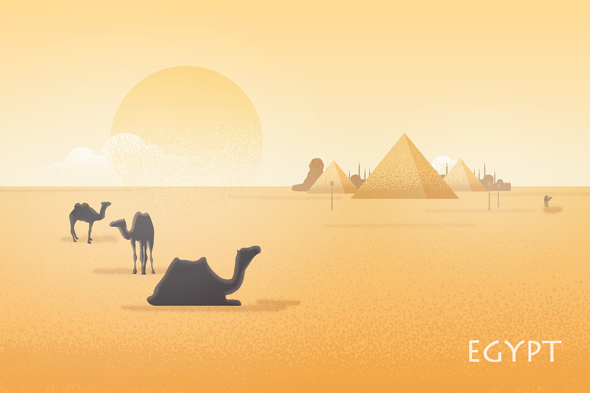 Egypt illustration in Illustrations - product preview 8