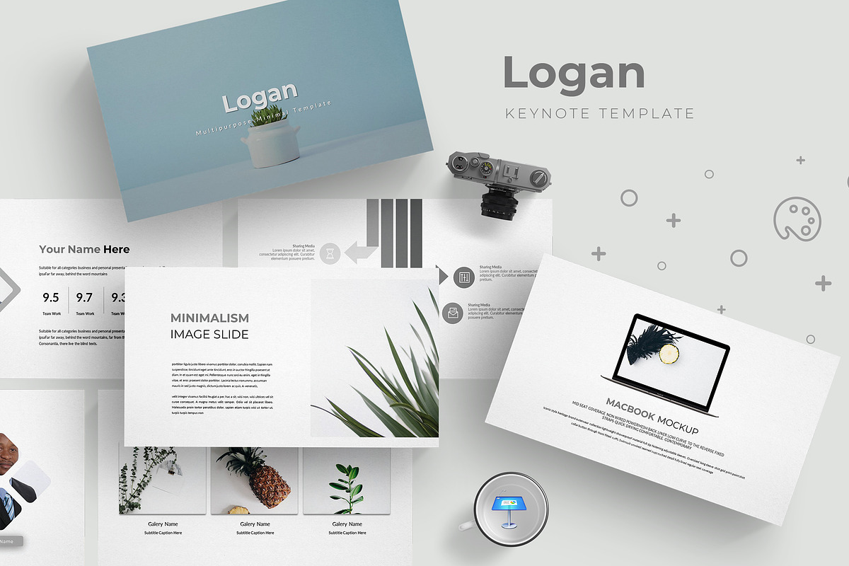 Logan - Keynote Template in Keynote Templates - product preview 8