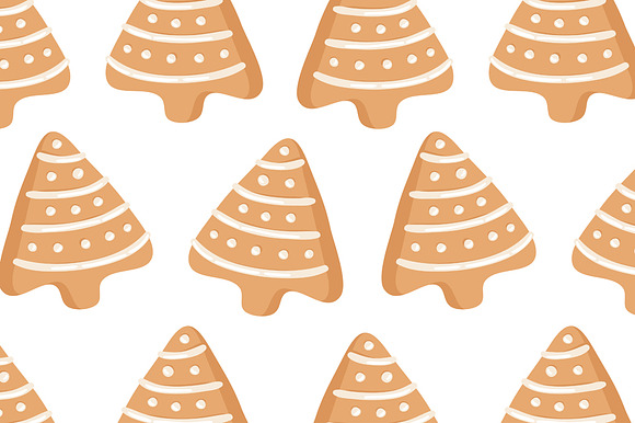 Gingerbread Cookies, Font & Patterns in Objects - product preview 9