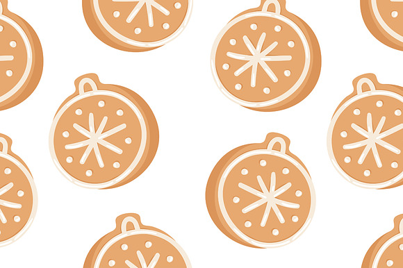 Gingerbread Cookies, Font & Patterns in Objects - product preview 10