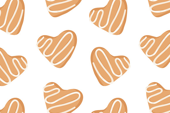 Gingerbread Cookies, Font & Patterns in Objects - product preview 13