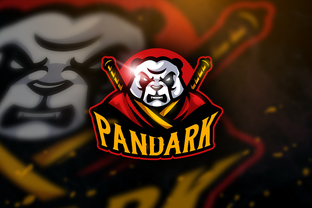 Pandark - Mascot & Esport Logo in Logo Templates - product preview 8