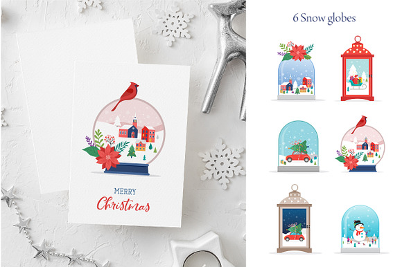 Magic Winter - Christmas scenes  in Illustrations - product preview 1