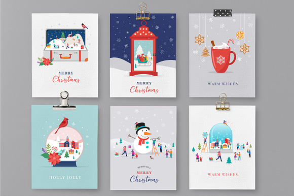 Magic Winter - Christmas scenes  in Illustrations - product preview 5