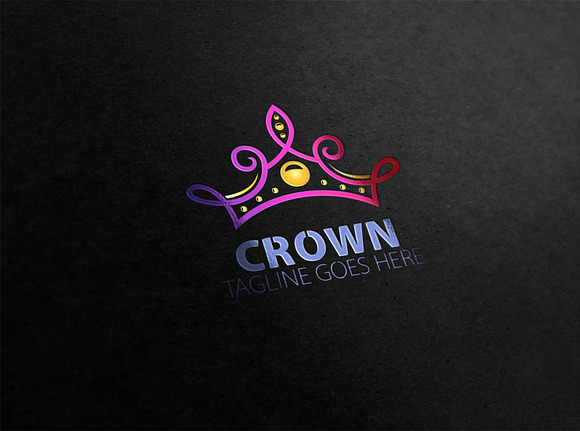 Crown Logo in Logo Templates - product preview 2