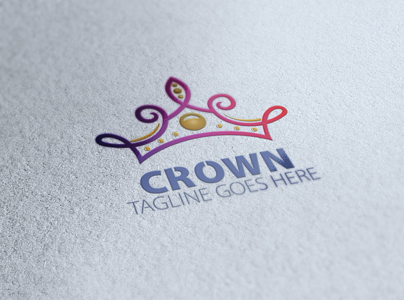 Crown Logo in Logo Templates - product preview 3