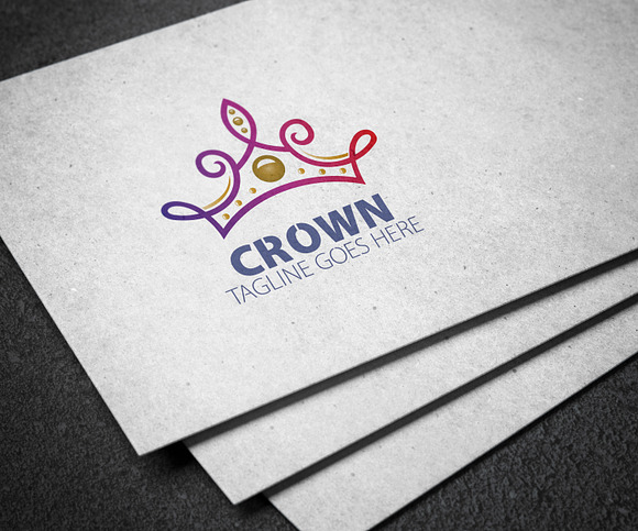 Crown Logo in Logo Templates - product preview 5