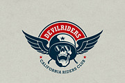 DevilRiders Logo Temp.