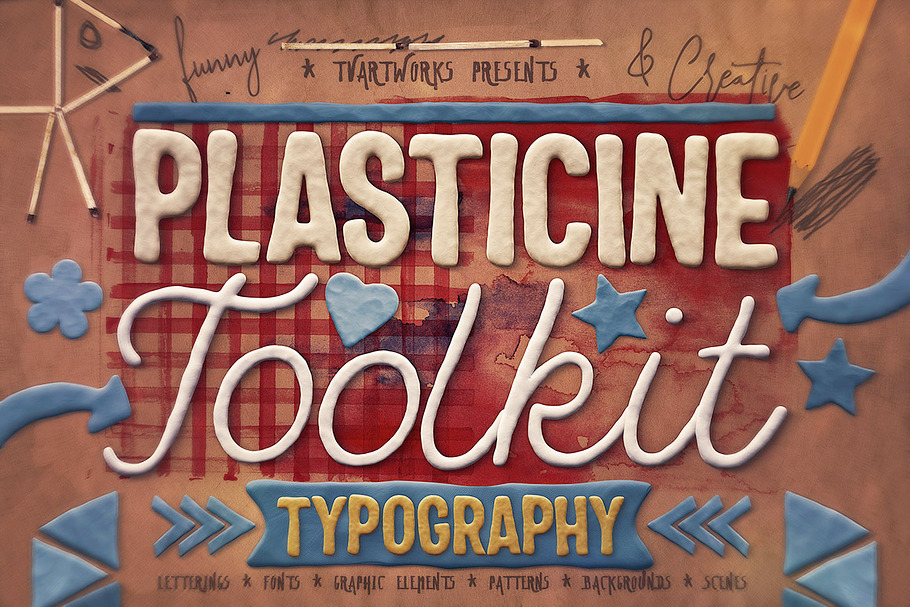 Plasticine Typography Creator