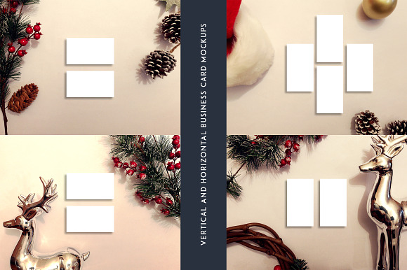12 Christmas Mockups + Backgrounds in Print Mockups - product preview 2