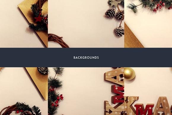 12 Christmas Mockups + Backgrounds in Print Mockups - product preview 4