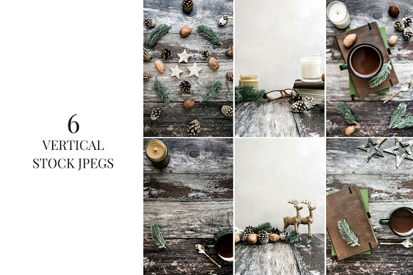 Rustic Holidays Set in Social Media Templates - product preview 7