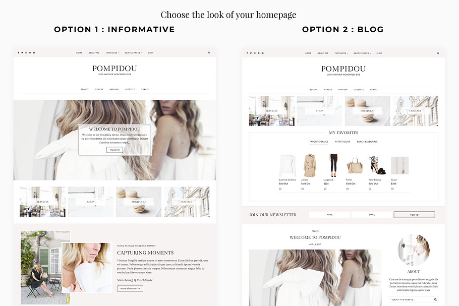 Pompidou Premium WordPress Theme