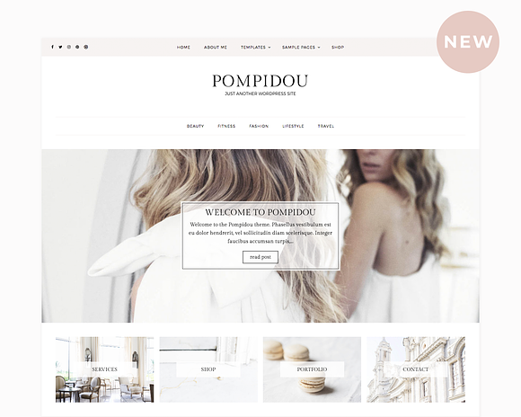 Pompidou Premium WordPress Theme in WordPress Blog Themes - product preview 4