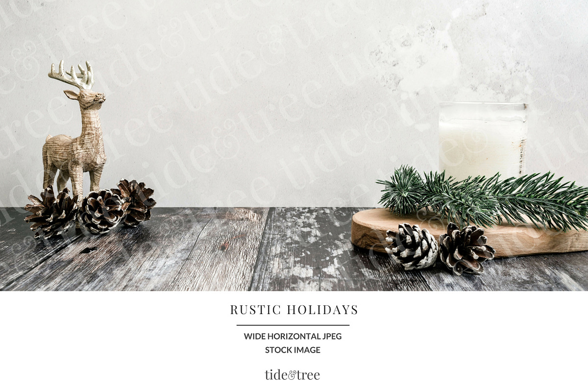 Rustic Holidays | Wide No 7 in Website Templates - product preview 8