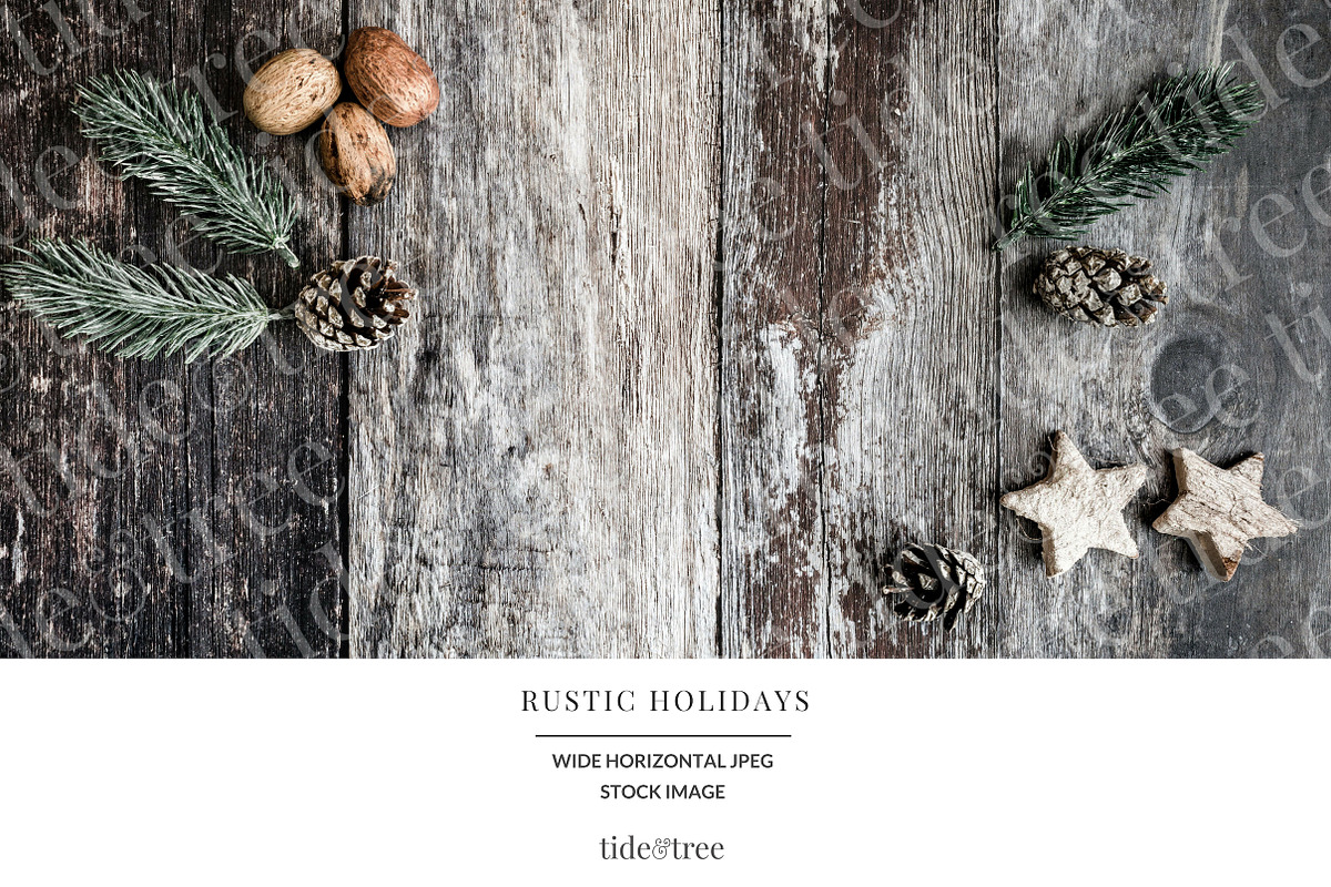 Rustic Holidays | Wide No 4 in Website Templates - product preview 8