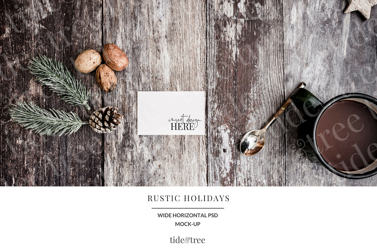 Rustic Holidays | Wide No 3 in Website Templates - product preview 8