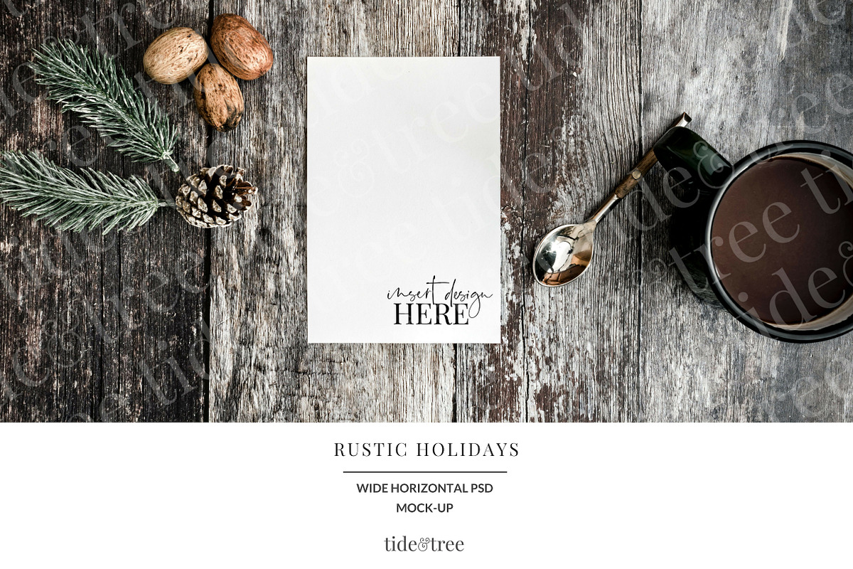 Rustic Holidays | Wide No 2 in Website Templates - product preview 8