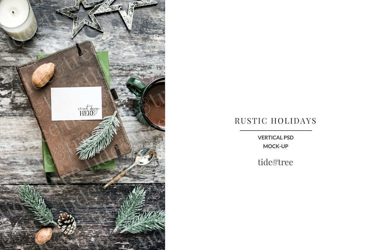 Rustic Holidays | Vertical No 4 in Pinterest Templates - product preview 8