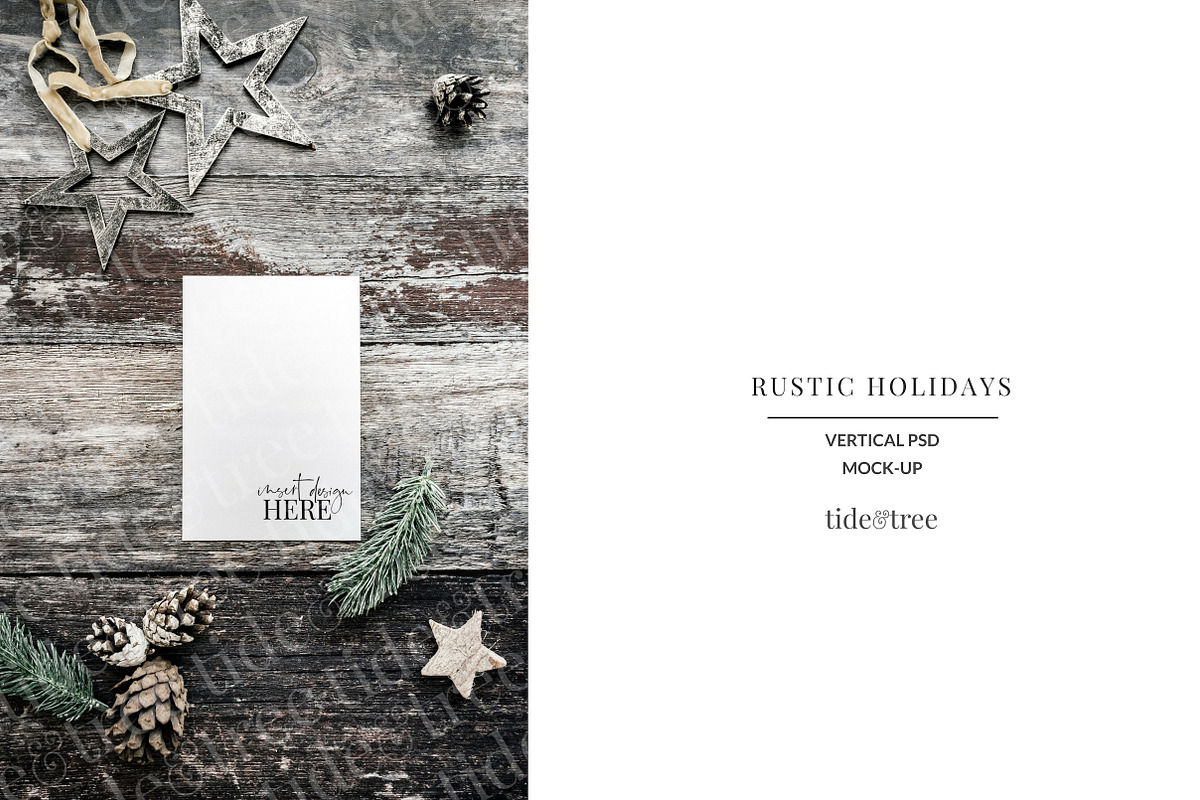 Rustic Holidays | Vertical No 6 in Pinterest Templates - product preview 8