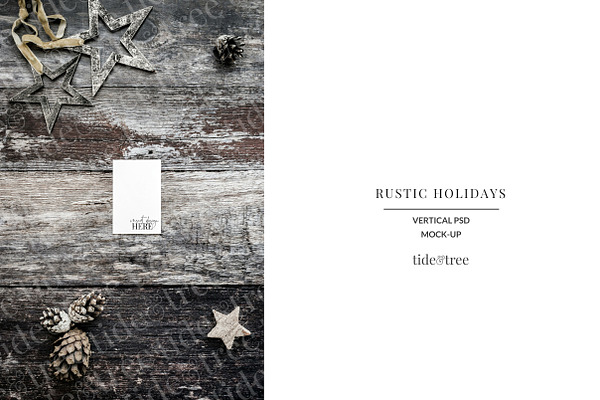 Rustic Holidays | Vertical No 7