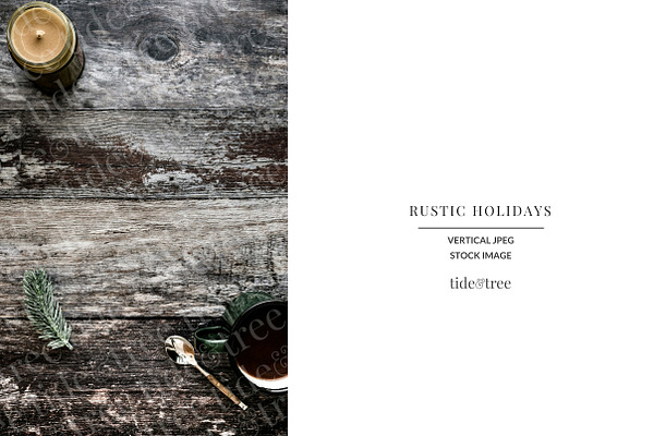 Rustic Holidays | Vertical No 2