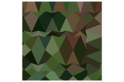 Castleton Green Abstract Low Polygon