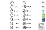 Timer Infographic Icon