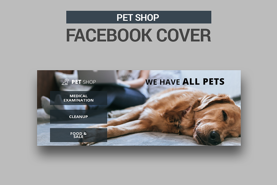 Pet Shop Facebook Cover