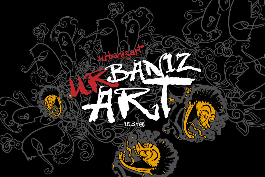 URBANIZART in Fonts - product preview 8