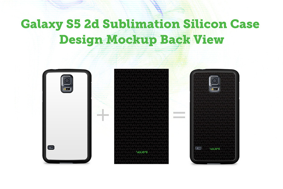 Galaxy S5 2d Silicon Case Mock-up