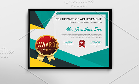 Multipurpose Certificate in Stationery Templates - product preview 1