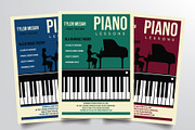 Piano Course Flyer Template