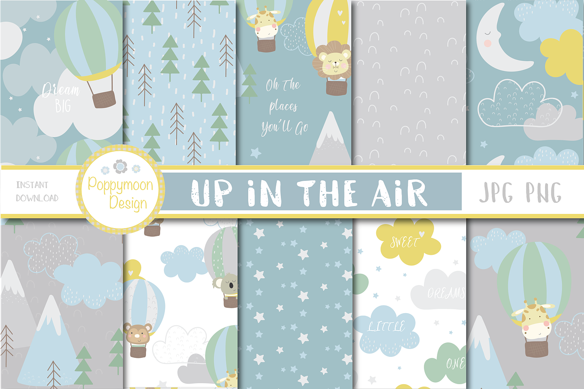 Up in the air papers in Patterns - product preview 8