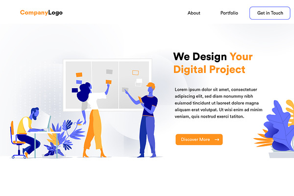 Digital Startup | Homepage Templates