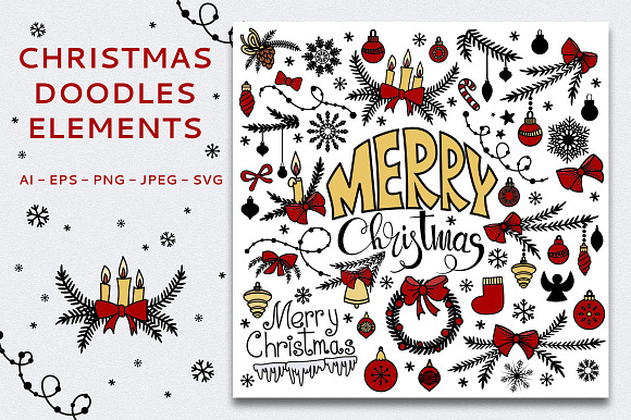 Christmas Seamless Patterns in Patterns - product preview 2
