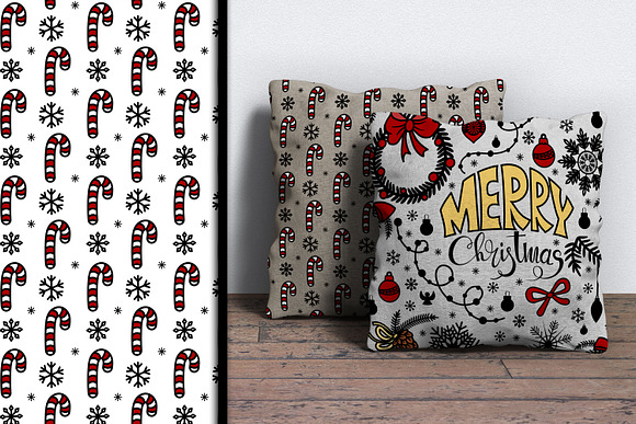 Christmas Seamless Patterns in Patterns - product preview 3