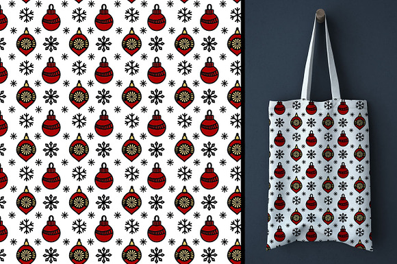 Christmas Seamless Patterns in Patterns - product preview 5