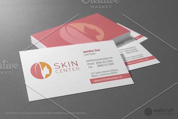 Beauty Dermatology Logo Template 6 in Logo Templates - product preview 3